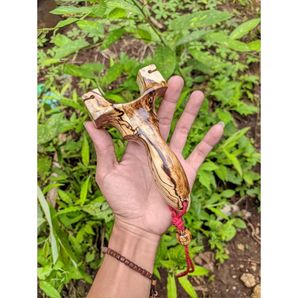 Ketapel TTF kayu asem jawa spalted