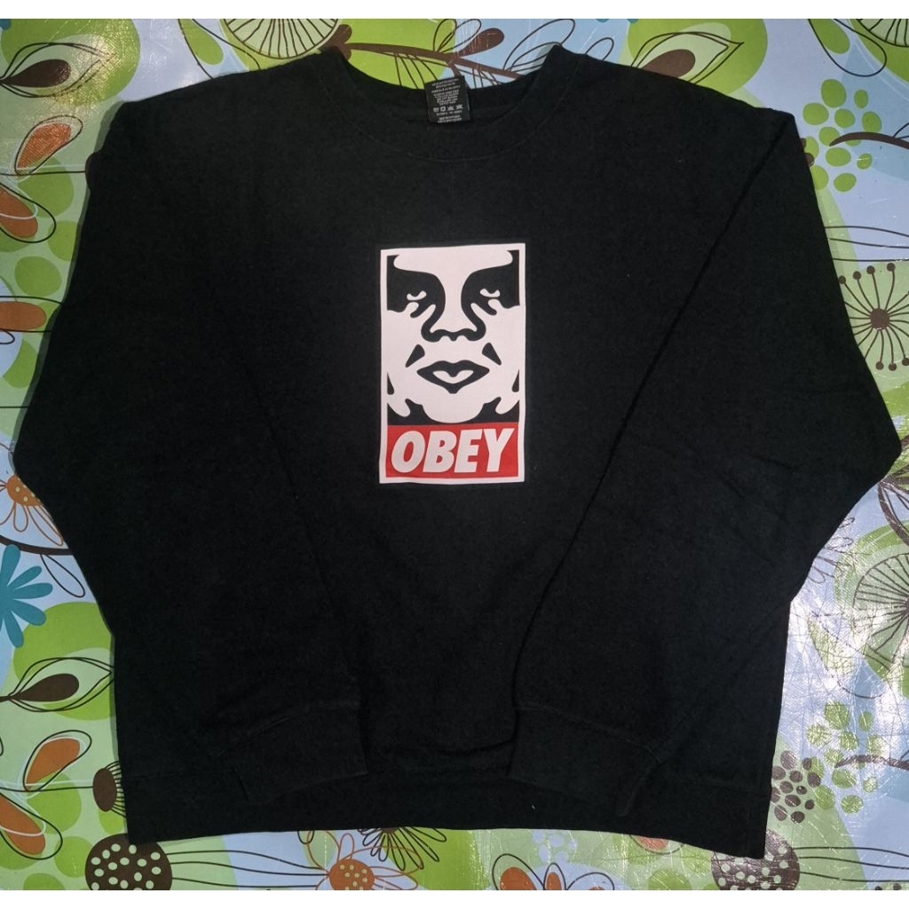 Obey Big Logo Crewneck