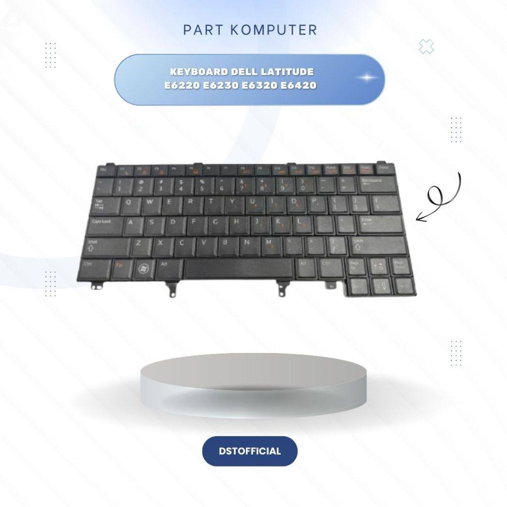 KEYBOARD DELL LATITUDE E6220 E6230 E6320 E6420