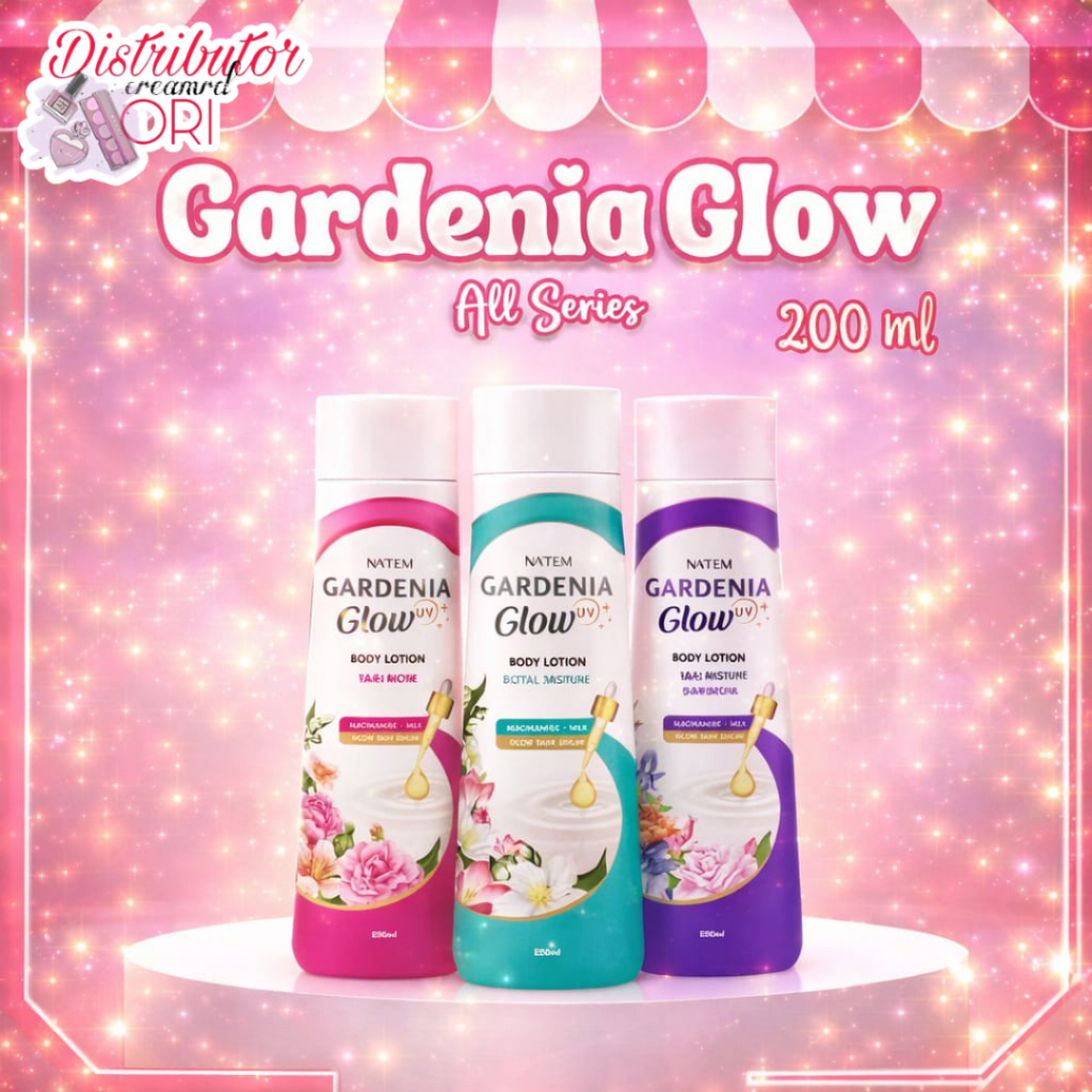 NAEEM Gardenia Glow UV Body Lotion 200ml - Gardenia Glow Royal Jasmine Taifi Rose Midnight  distribu