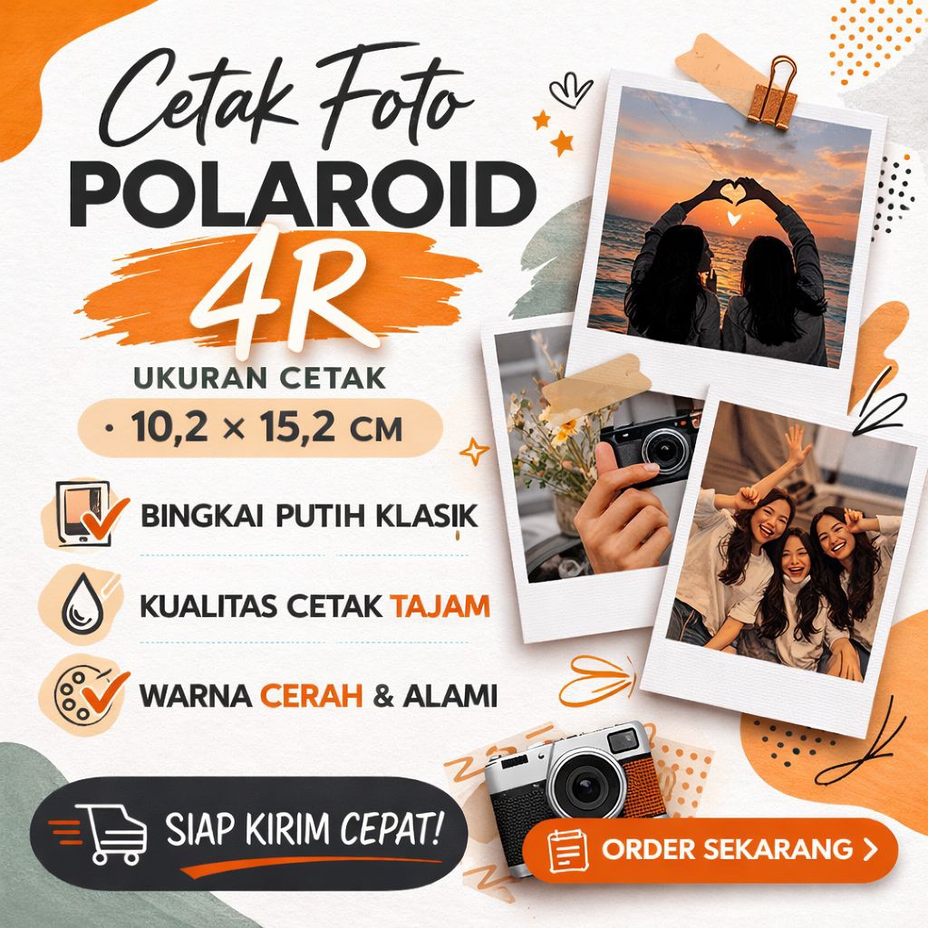 Cetak Polaroid 4R, Cetak Foto oto, Jasa Cetak Foto, Foto 4R