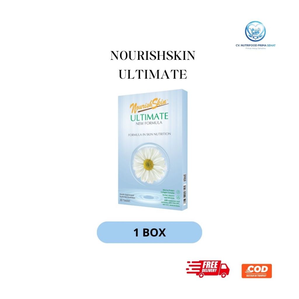 Nourish Skin Ultimate 15 Tablet Antioksidan Kolagen
