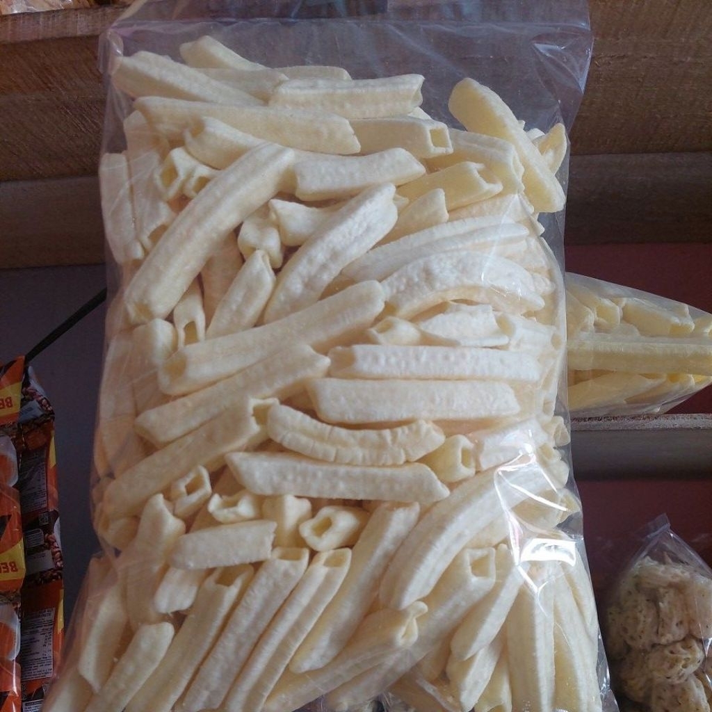 Potato asin gurih + saos 250 Gram kentang / ciki kentang