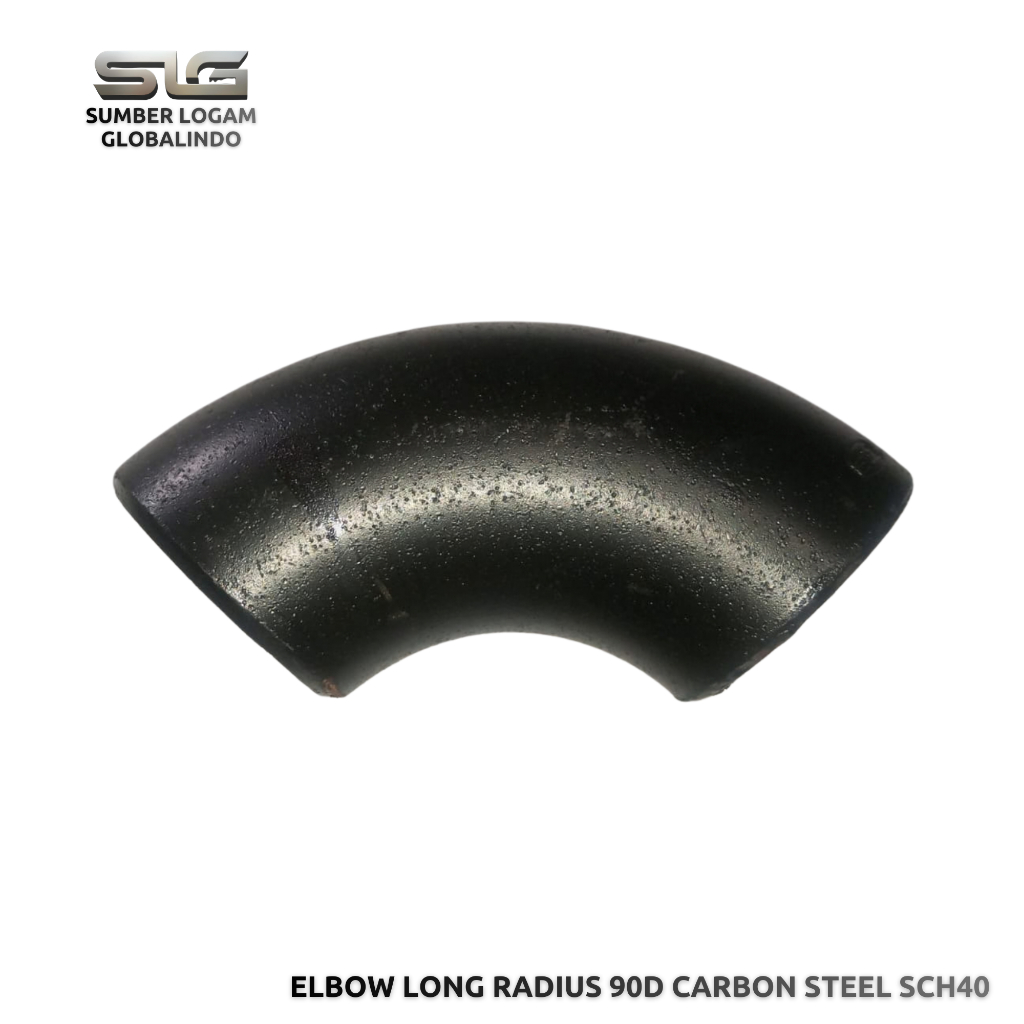 Elbow Long Radius (LR) 90D Carbon Steel SCH40 Keni/Knee/Sambungan Pipa 2-1/2" (Inch)