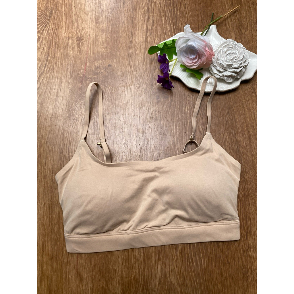 BRALETTE BRANDED BRA TANPA KAWAT SEAMLESS BUSA TIPIS RATA SIZE L 36B L 38B B80 32A 32B BAHAN ADEM LE