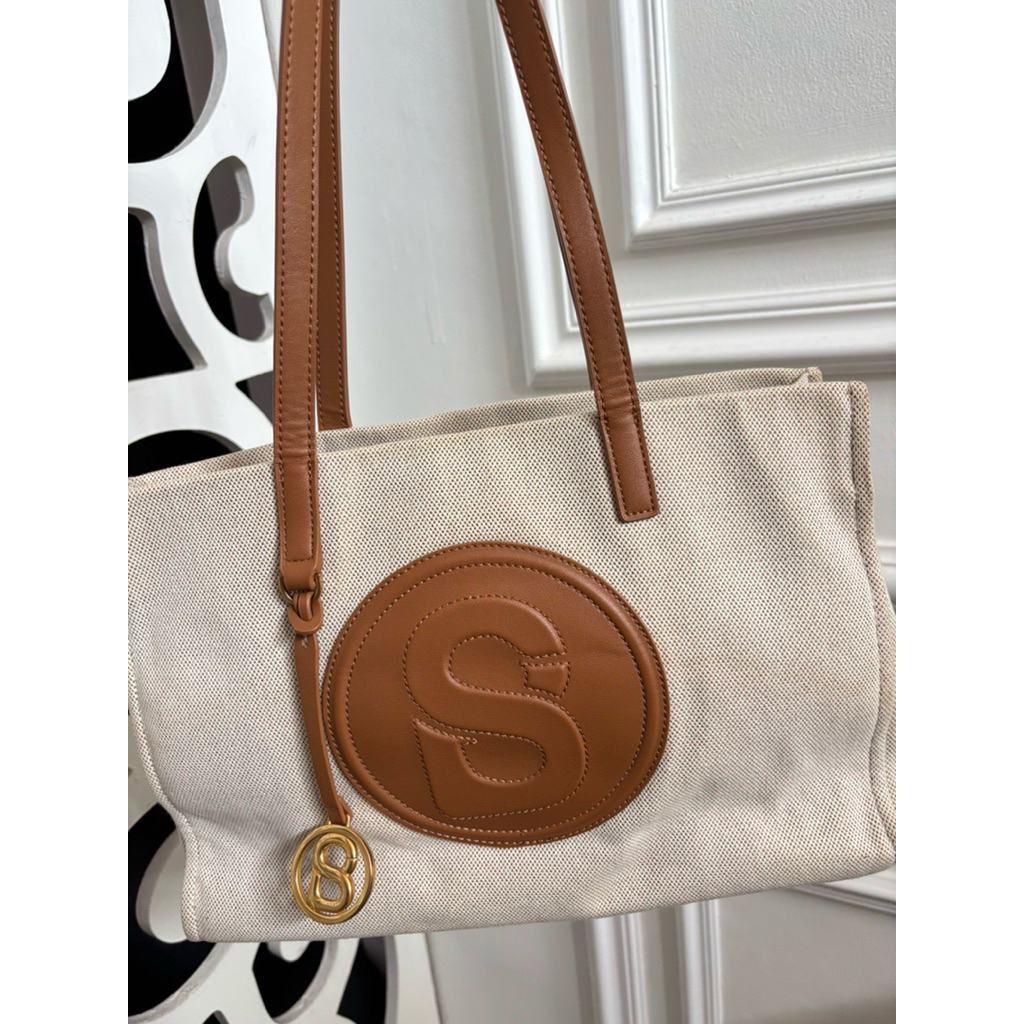 Aaliya canvas bag buttonscarves Preloved