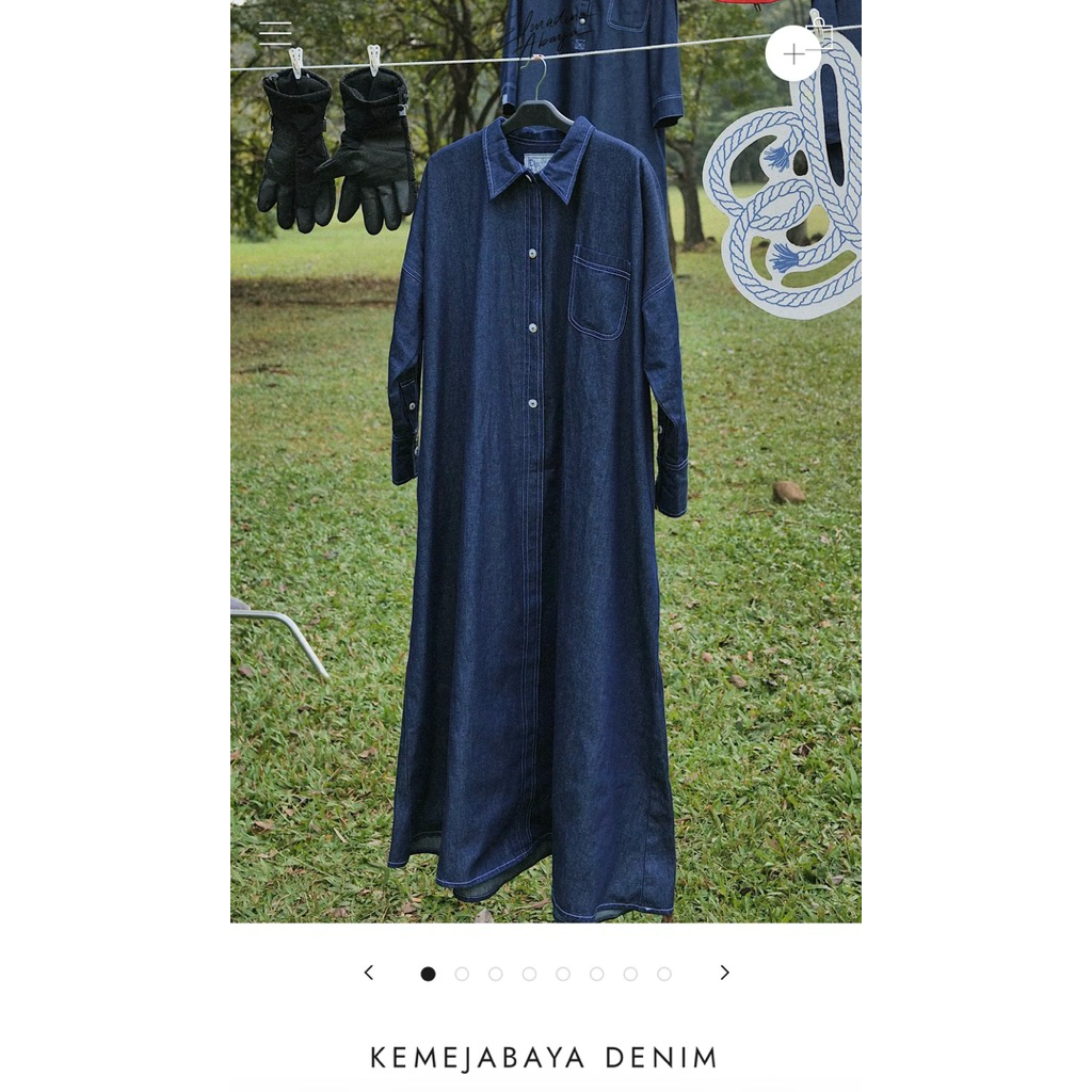 preloved elmadina kemejabaya denim