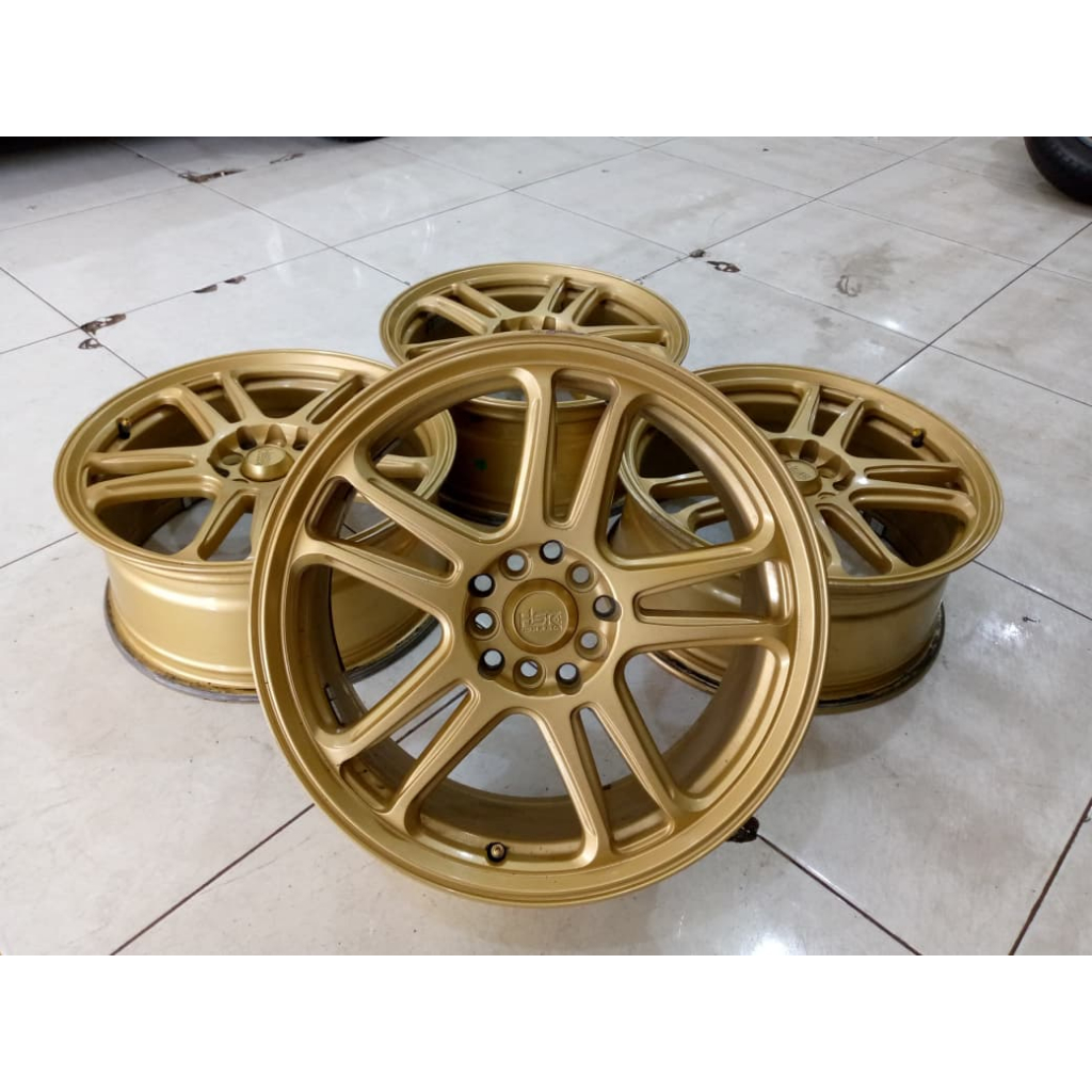 Velg Mobil Second RING 17 HSR NX SPO R17 5X100 5X114 NEW AVANZA XENIA ALTIS HRV CRV INNOVA XPANDER