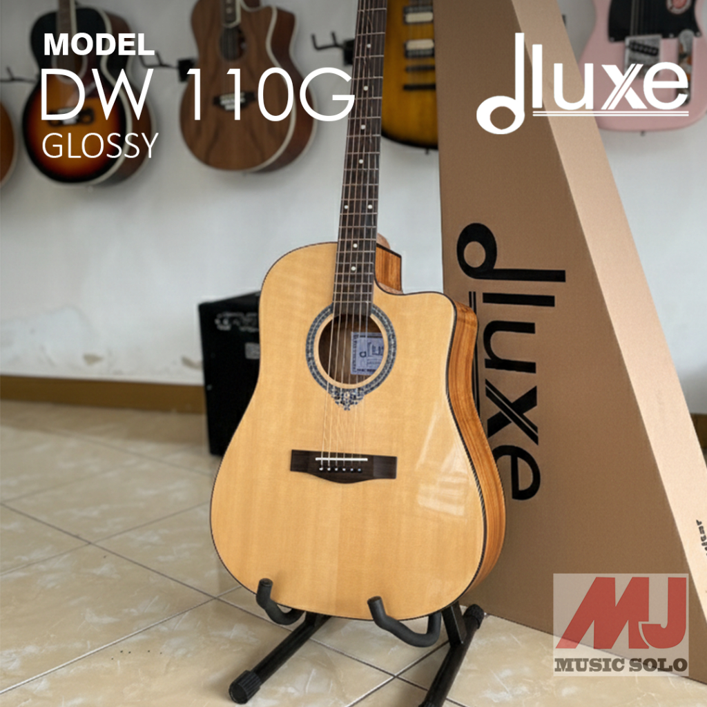 GITAR AKUSTIK DLUXE DW 110G GLOSSY CUTAWAY ORIGINAL