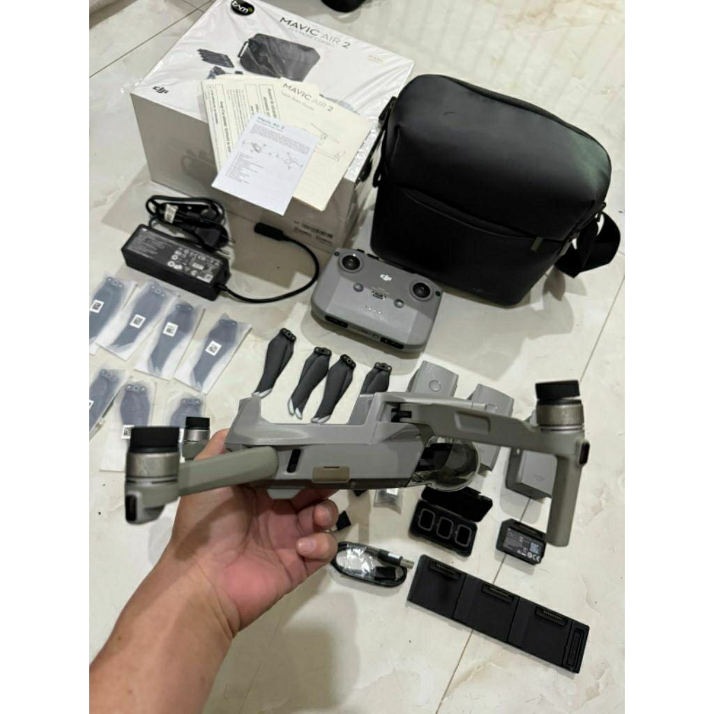 dji mavic air 2 fly more combo seken
