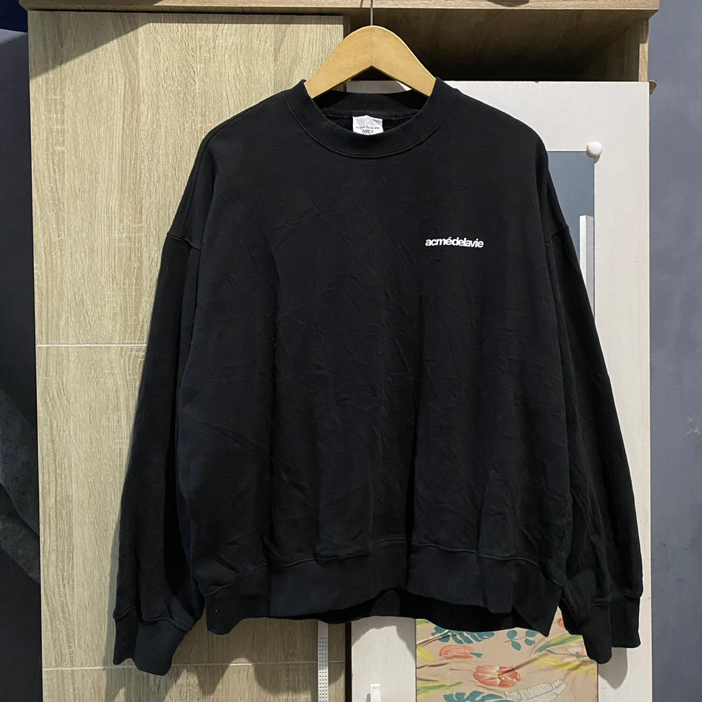 Crewneck by Acme De La Vie font Sweatshirt black