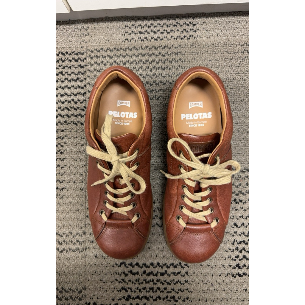 Camper shoes Pelotas Brown Leather