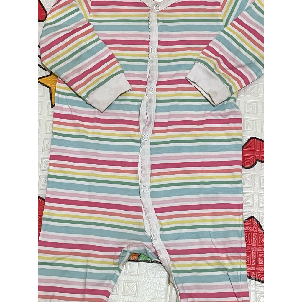 sleepsuit h&m rainbow