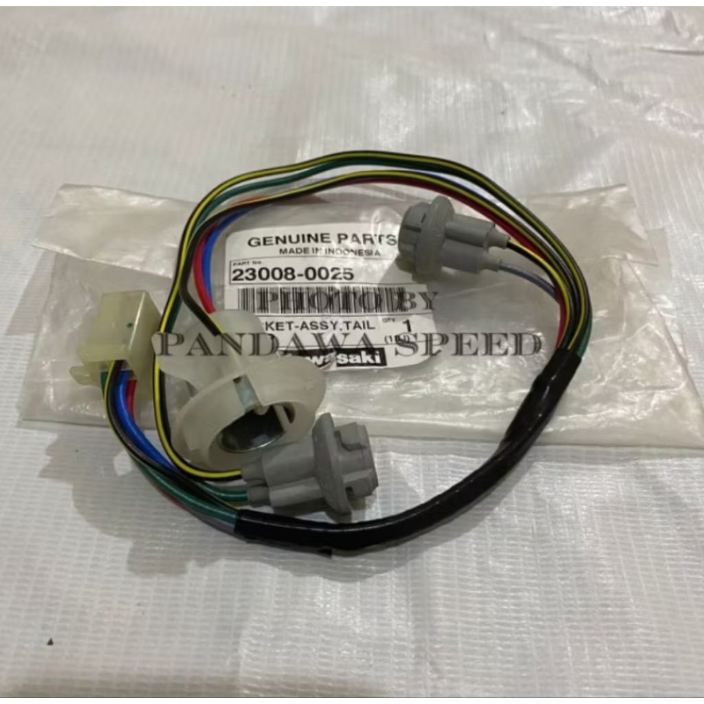 soket kabel lampu stop belakang ZX 130 zx130 original