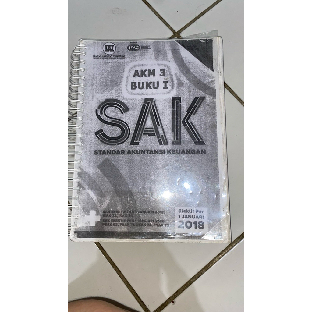 Preloved Buku PSAK Akuntansi keuangan Menengah 3