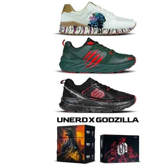 SEPATU UNERD | UNERD X GODZILA WALKING SHOES PRIA DAN WANITA