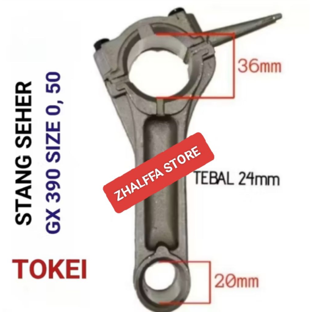 STANG SEHER STD GX 390 TOKEI TAIWAN / CONROD STD GX 390 TOKEI
