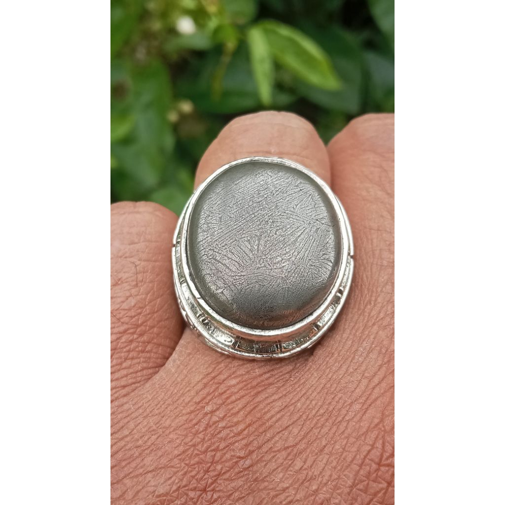 cincin meteor iron meteorite batu besi Aji