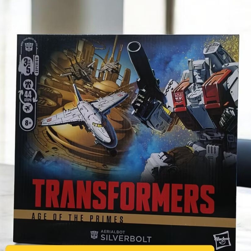 TRANSFORMERS AGE OF THE PRIMES AERIALBOT SILVERBOLT PRIME
