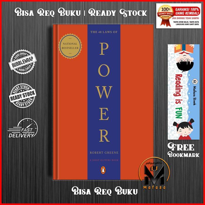 Buku The 48 Laws of Power by Robert Greene (English/Indonesia)