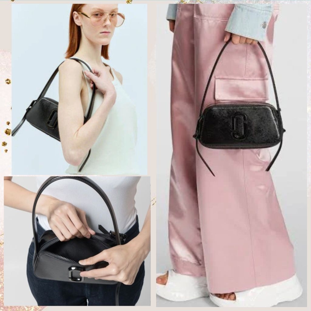 MJ The Snapshot Hobo Handbag Black (NEW). Fo factory 1:1 and leather