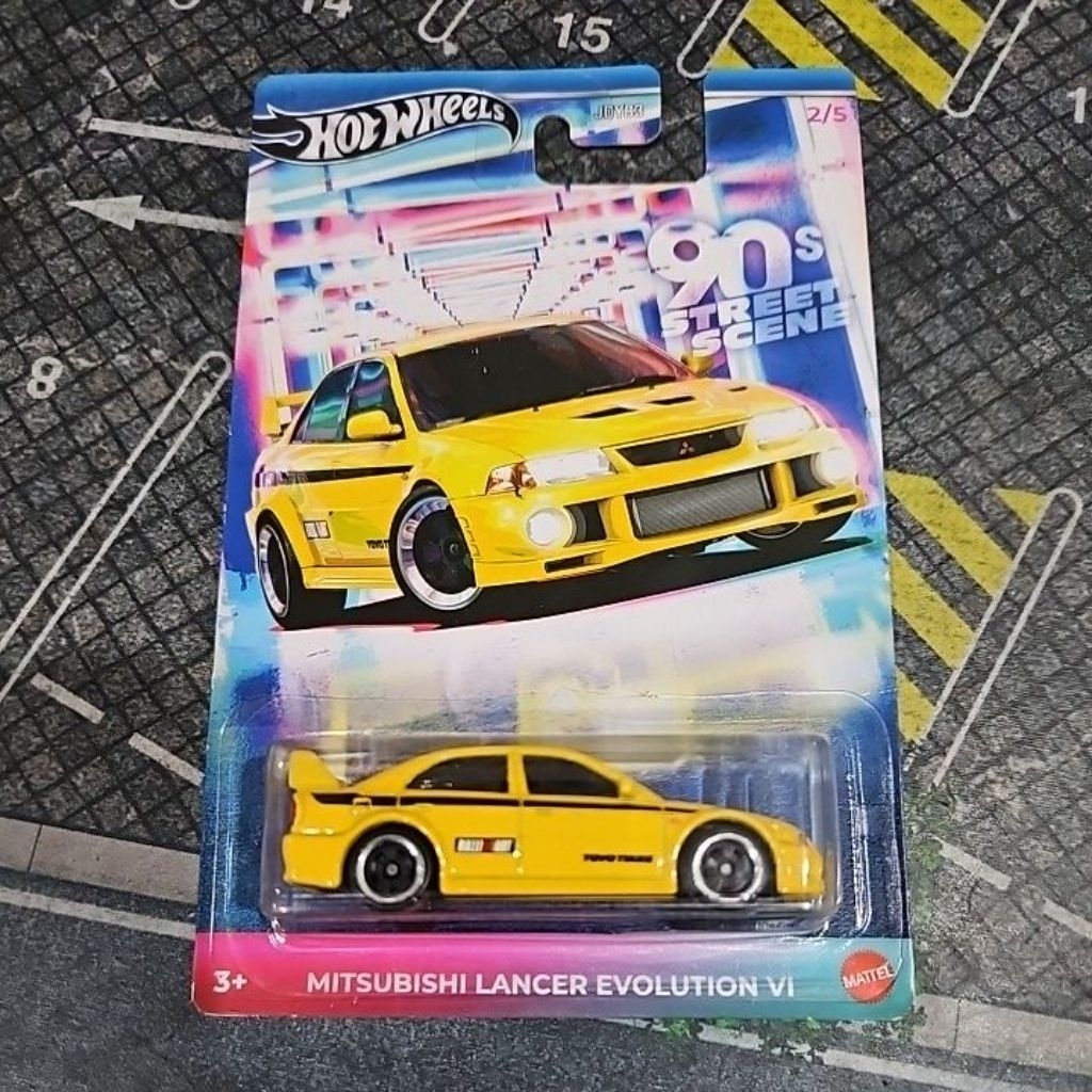 HOT WHEELS MITSUBISHI LANCER EVO VI 90'S STREET SCENE