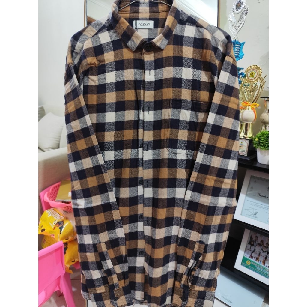 Kemeja Flanel MOC