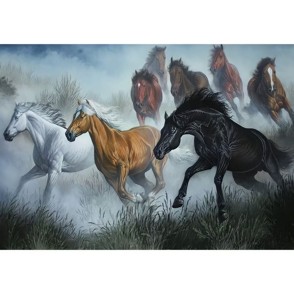 POSTER CETAK, JUMBO KUDA HIASAN DINDING BISA COD