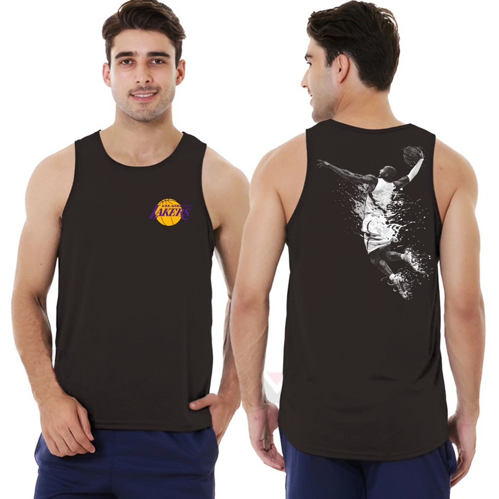 Singlet Distro Pria Keren / Kaos Distro Pria Singlet Keren sablon Basket / Baju Singlet Distro / Kao