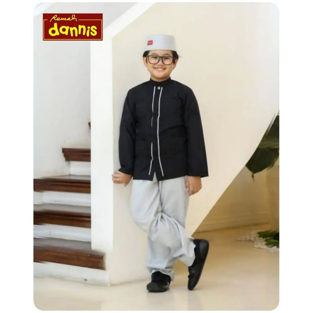 Dannis d'Diamond Setelan Koko Baju Muslim Anak Laki-laki