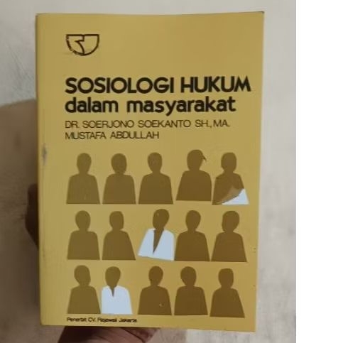 sosiologi hukum dalam masyarakat Dr., Soerjono, Soekanto.,S.H.,MA