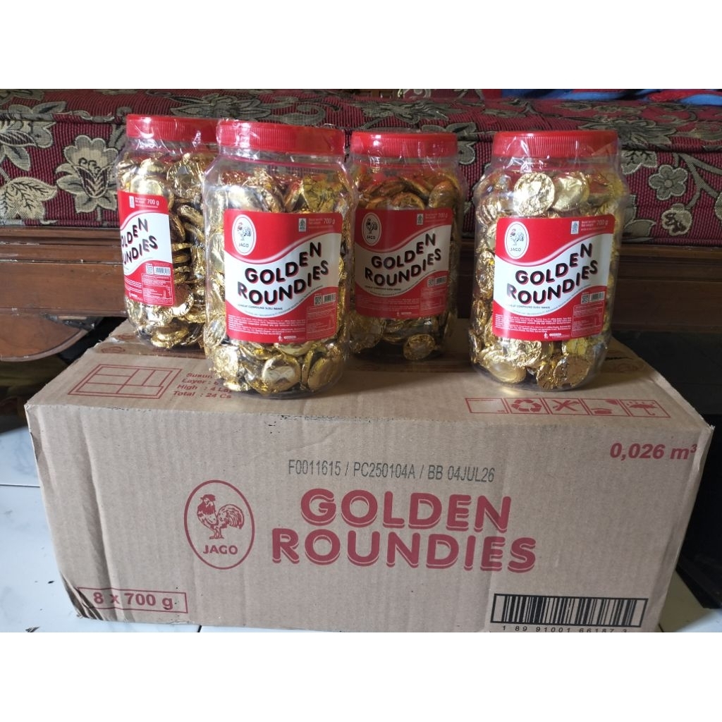 coklat koin golden roundies 700g