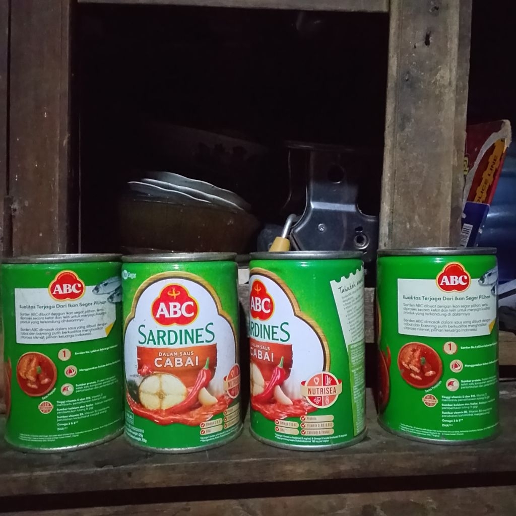 KALENG BEKAS SARDEN UKURAN BESAR