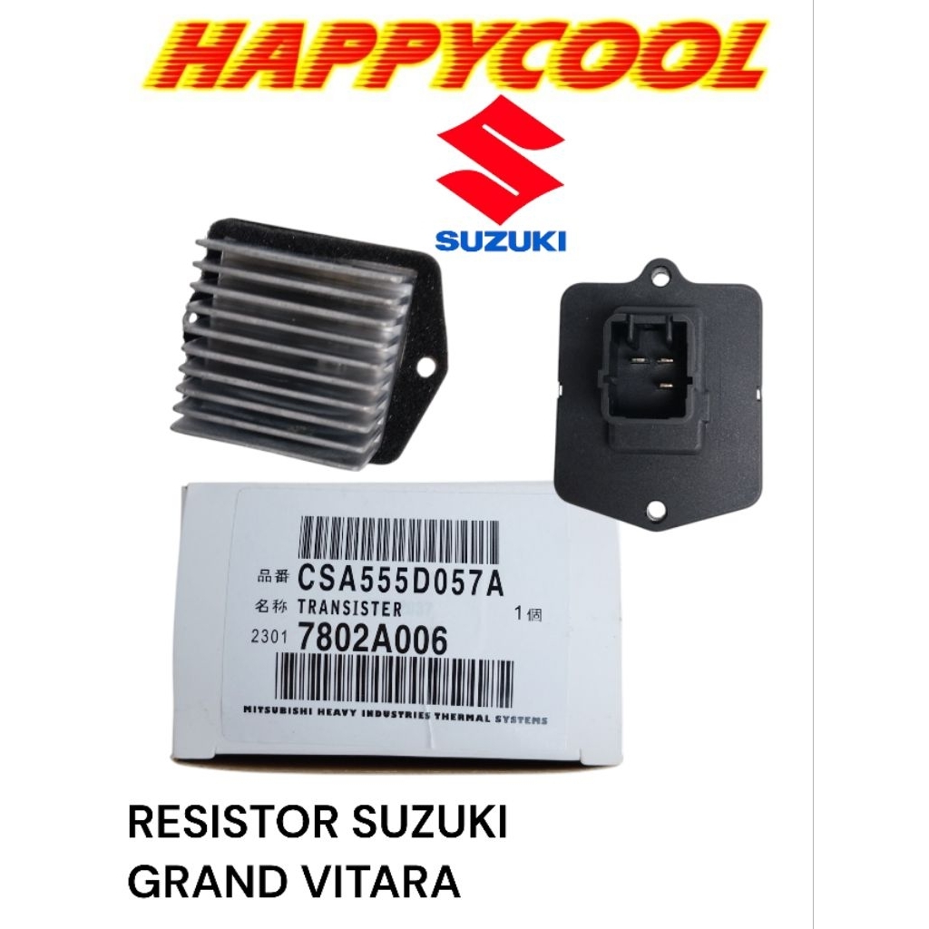 Resistor Werstant Blower AC Mobil Suzuki Grand Vitara