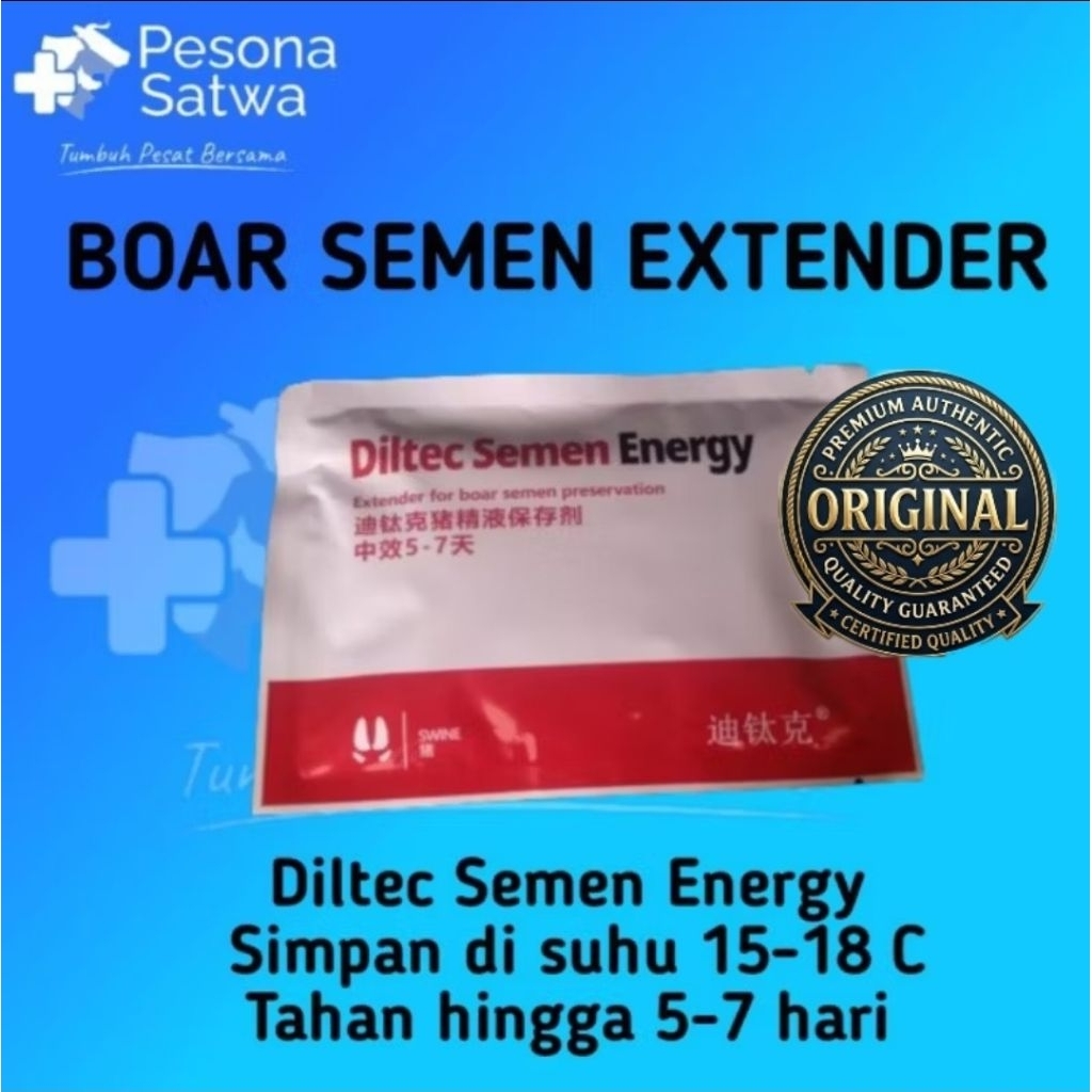 Boar Semen Extender, Pengencer Sperma Babi, Pengencer Semen
