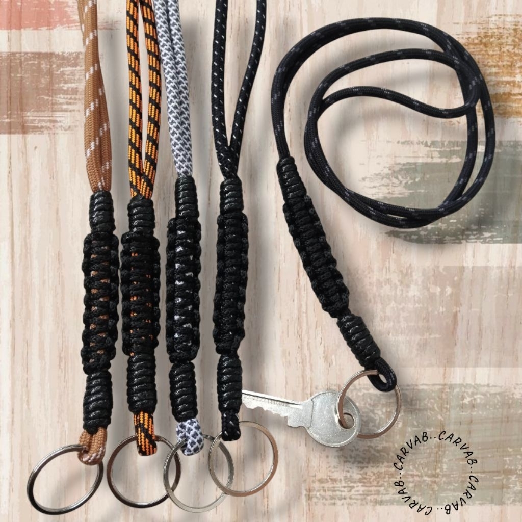 Gantungan Kalung Kunci Motor Tali Panjang Keychain Varian Cobra Ring