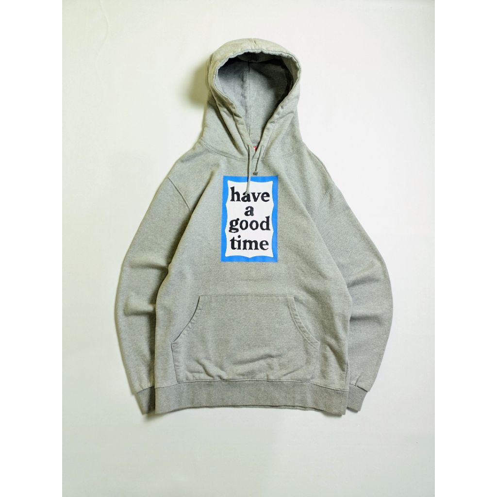 Hoodie Have A Good Time Blue Frame