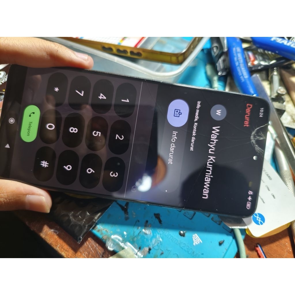 LCD + FRAME POCO X6 PRO COPOTAN MINUS