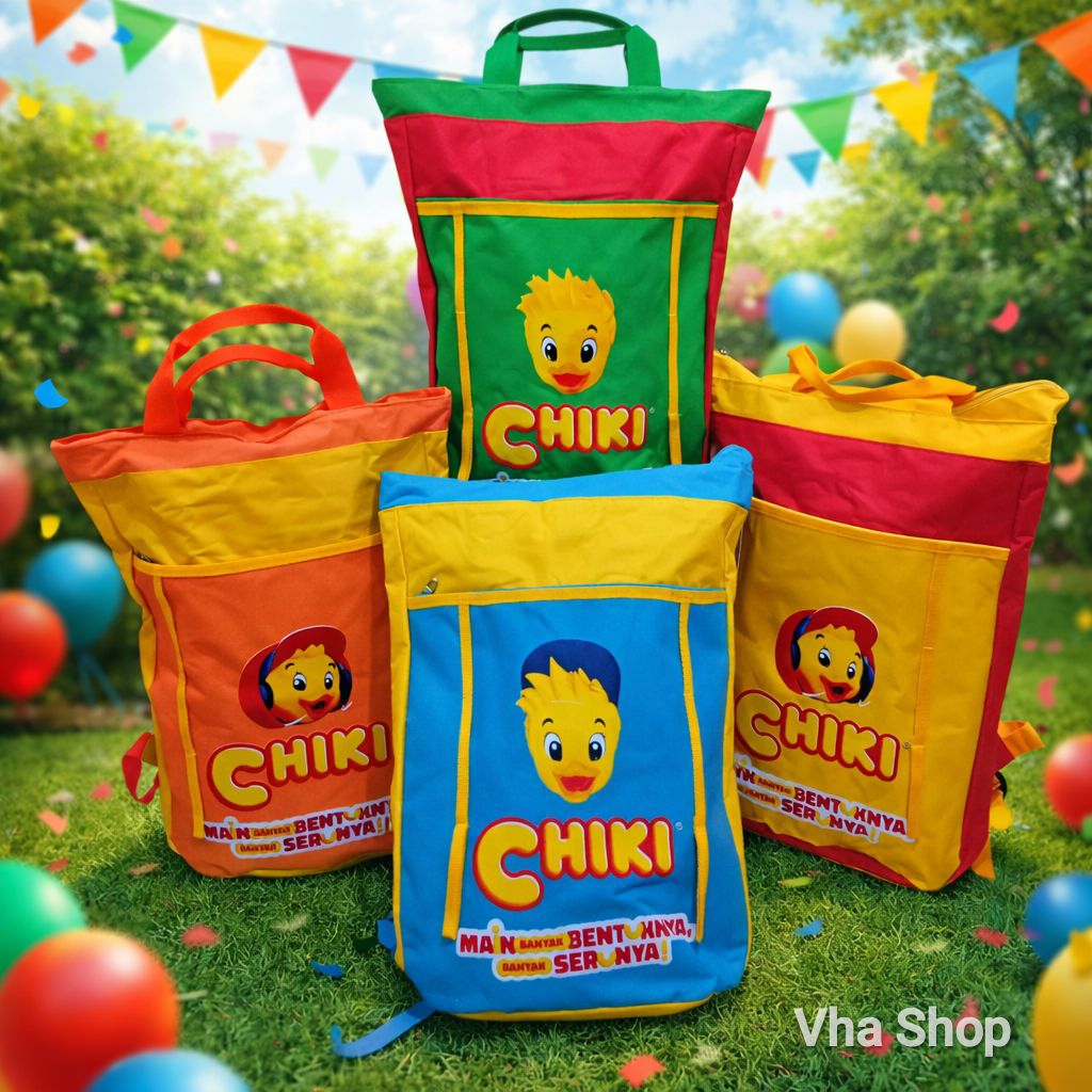 Chiki Balls mix Twist isi 8pcs Gratis Tas Chiki Backpack