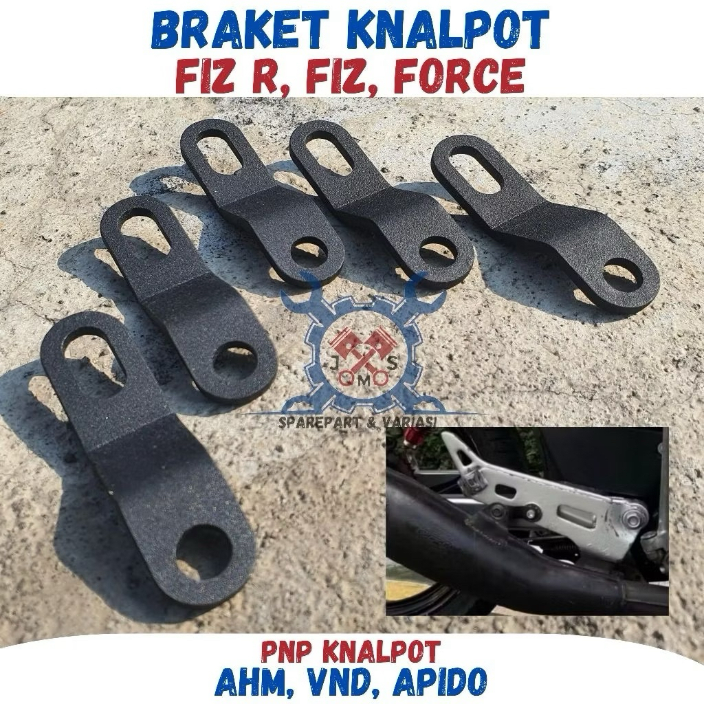 (BISA COD) BREKET KNALPOT VND AHM APIDO YYPANG FIZR FIZR F1ZR F1Z R