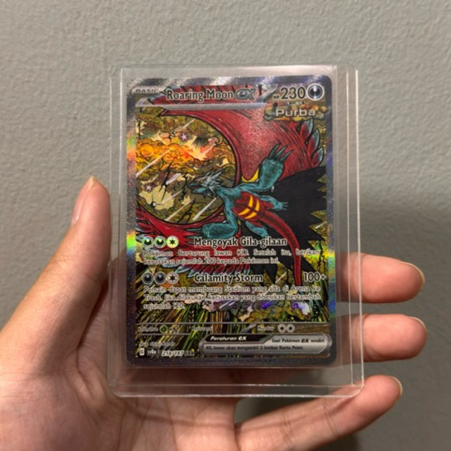 Pokemon Festival Terastral SV8A - Roaring Moon EX SAR 218/187