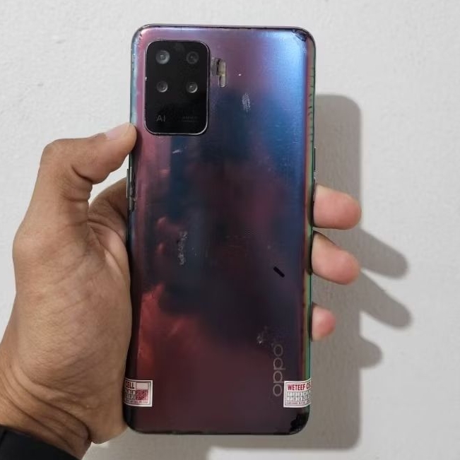 Termurah OPPO RENO 5F RAM 8/128GB EX RESMI OPPO SECOND FULLSET MINUS BAYANG