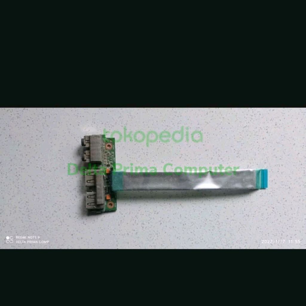 Mini board usb port audio out laptop asus A43S A43E K43S