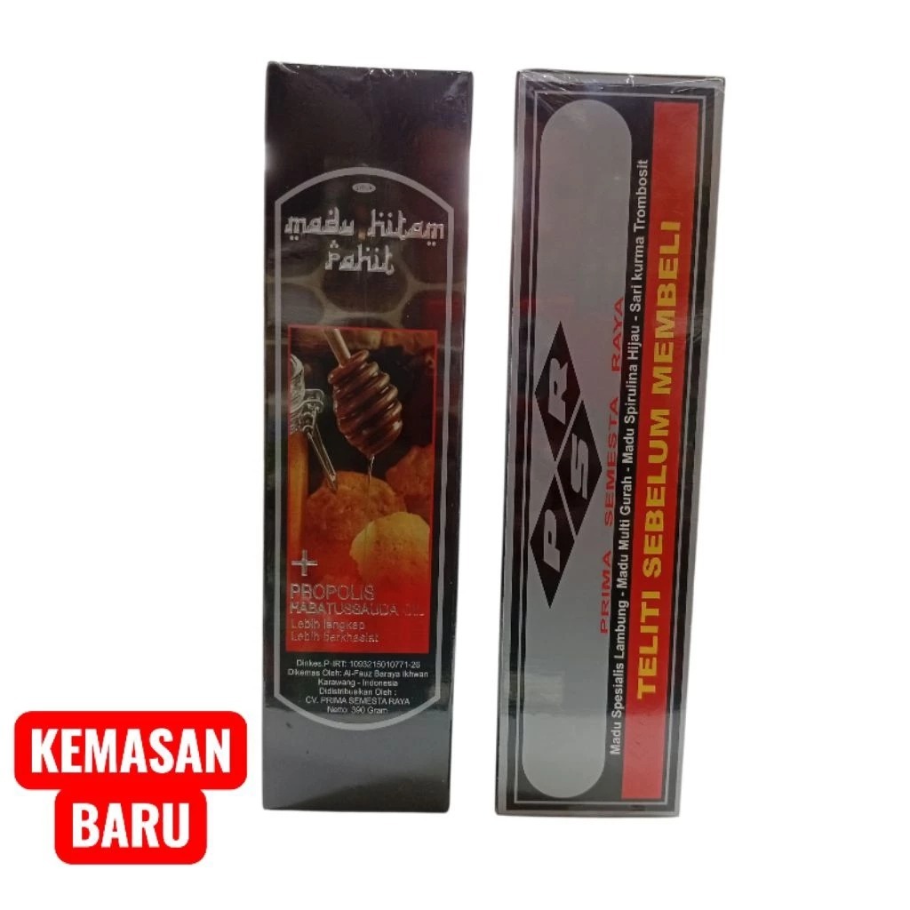 Madu Hitam Pahit Prima Herbal 390 gram