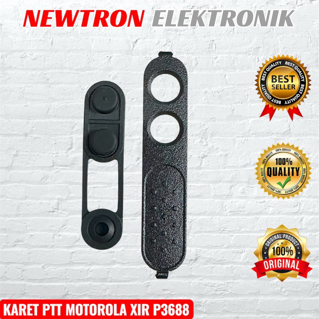Karet PTT HT Motorola XIR P3688 Frame Tombol Karet Ptt Xir P3688 1set