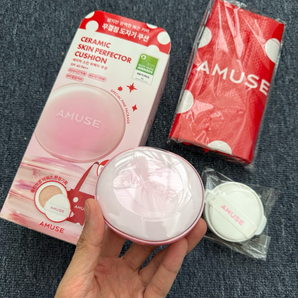 Amuse Ceramic Cushion Set Refill Korea Olive Young