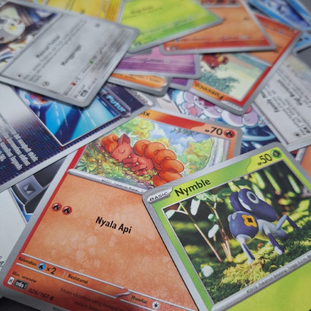 Pokemon bulk card - Indonesia