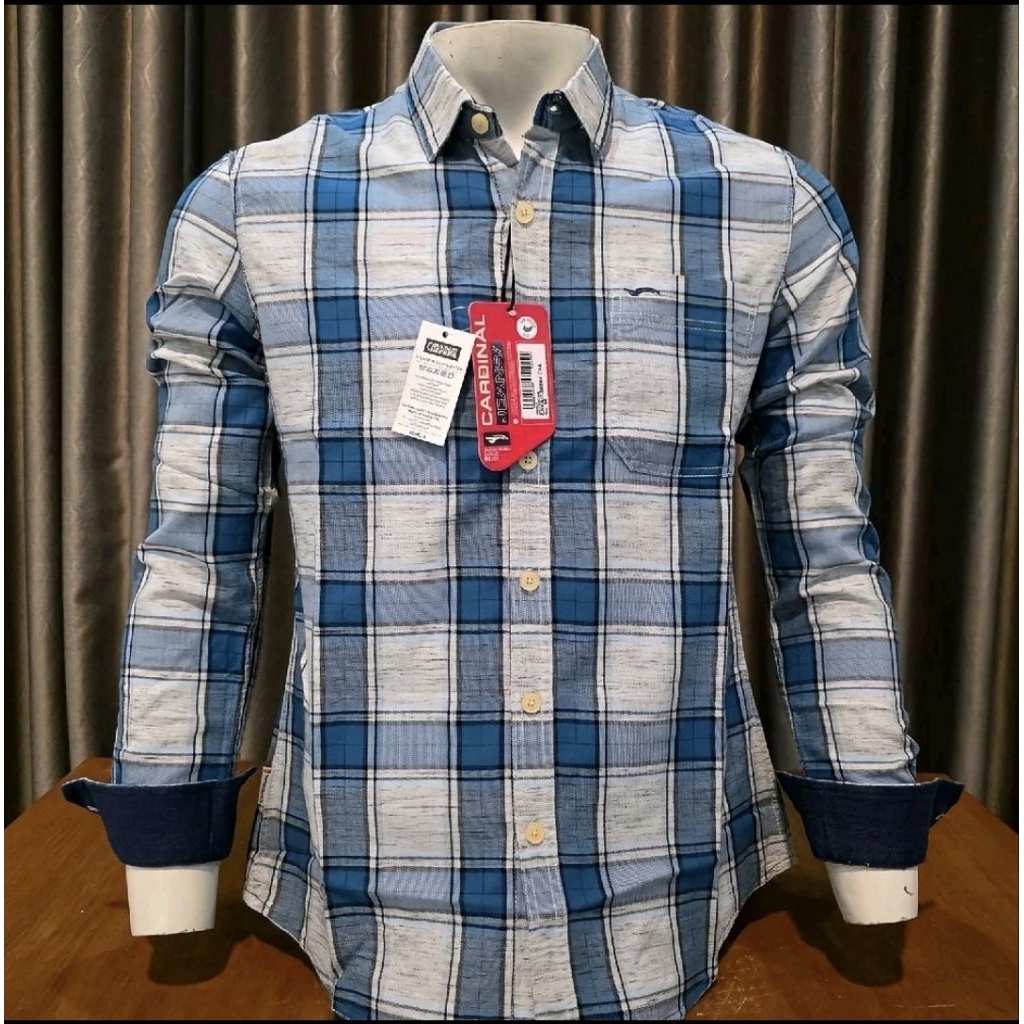 Kemeja Pria CARDINAL Jeans Slimfit PREMIUM