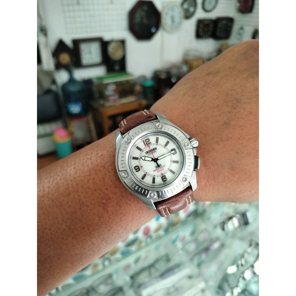 jam tangan original Rare Citizen Integra Ignis Diver Watch