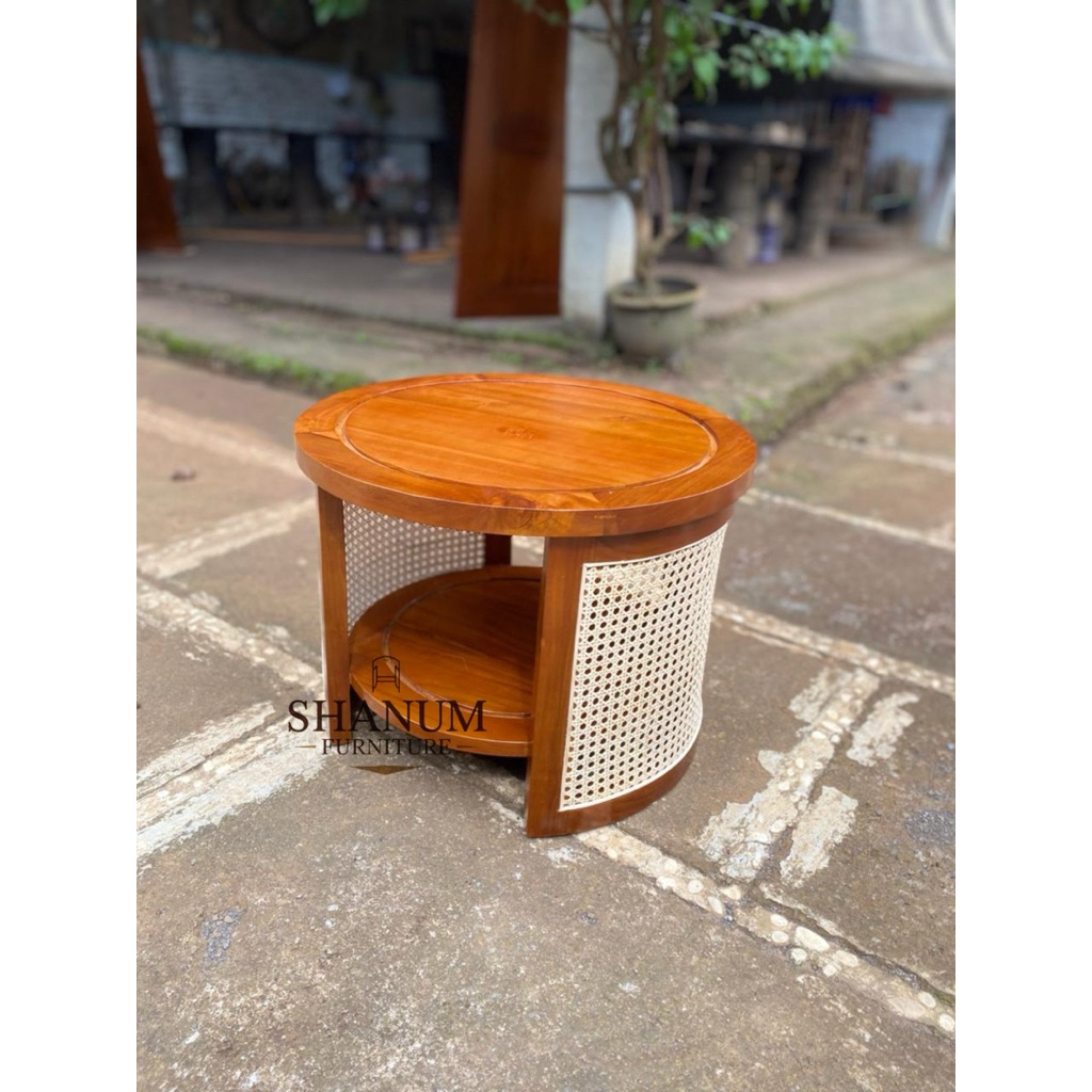 meja tamu rotan meja meja bulat rotan meja kopi meja rotan minimalis meja bulat rotan